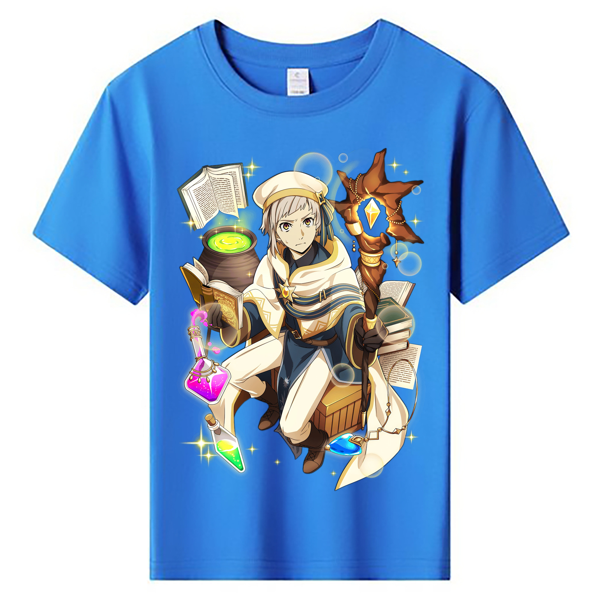 （画像用） 文豪ストレイドッグス Bungo Stray Dogs 綿100％キッズTシャツ（フロントプリント）
